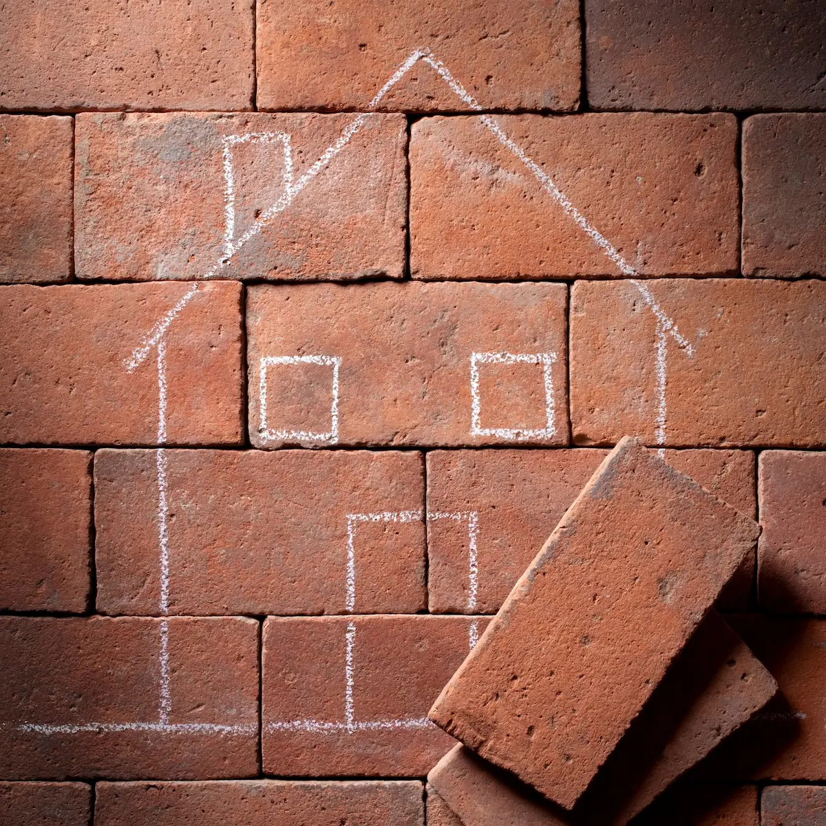 Handgemachte Terracotta Fliesen Analyse und Vorbereitung im Restaurationsprozess .