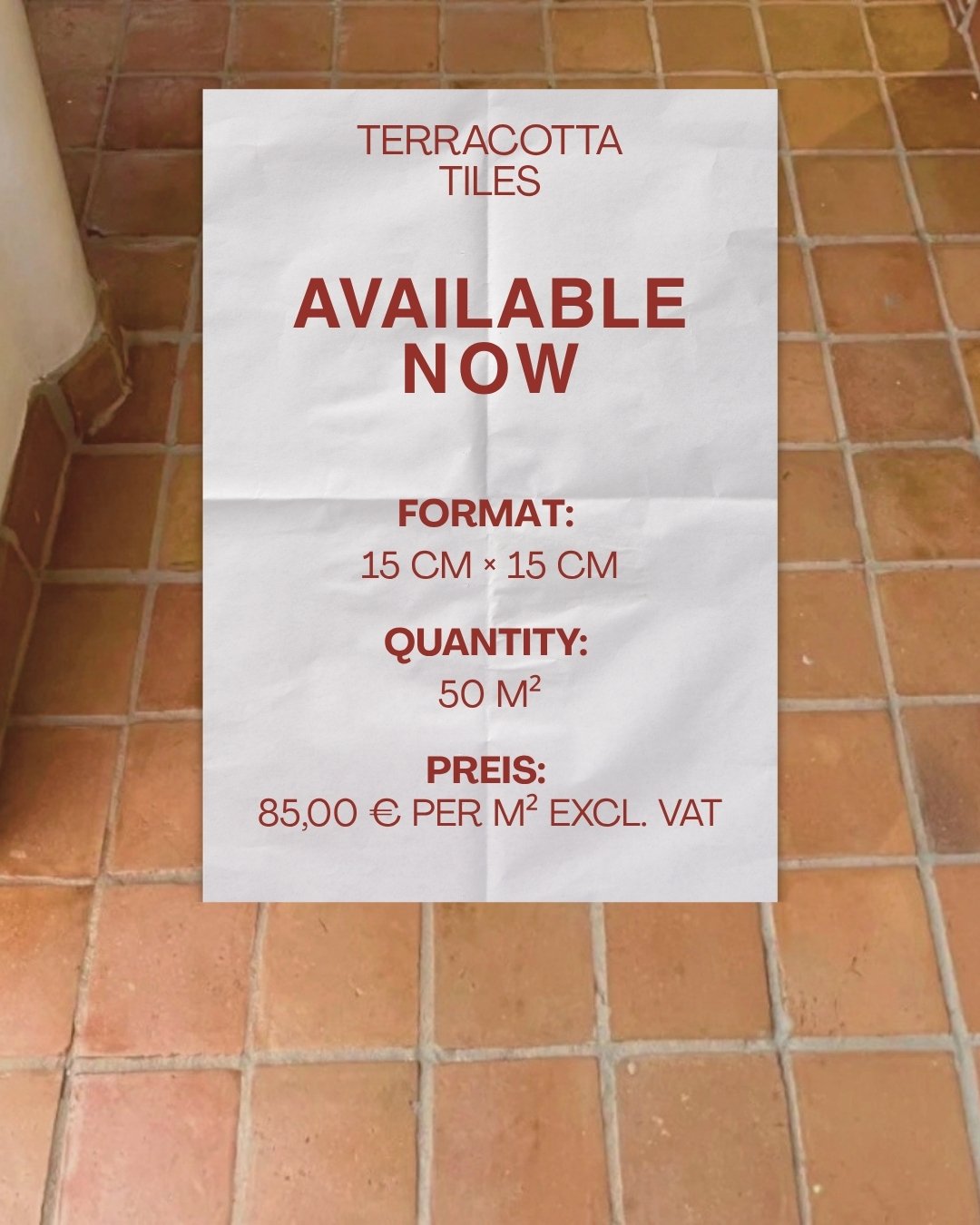 terracotta pop up