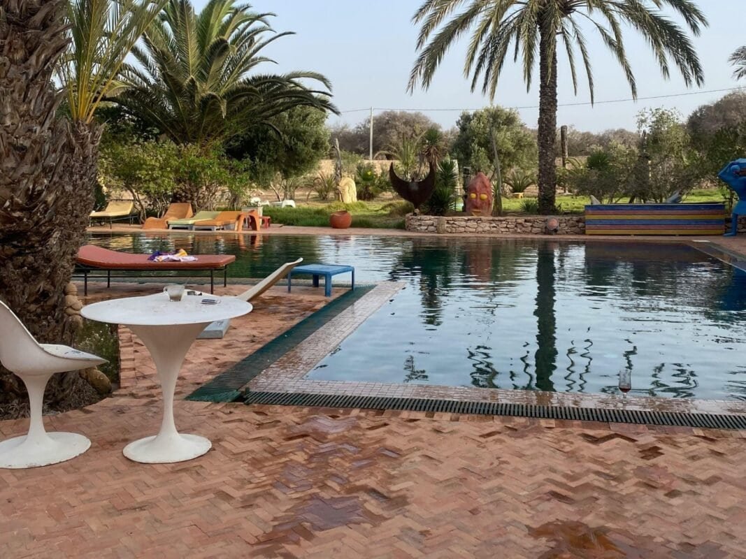 Terracotta Fliesen für den Poolbereich